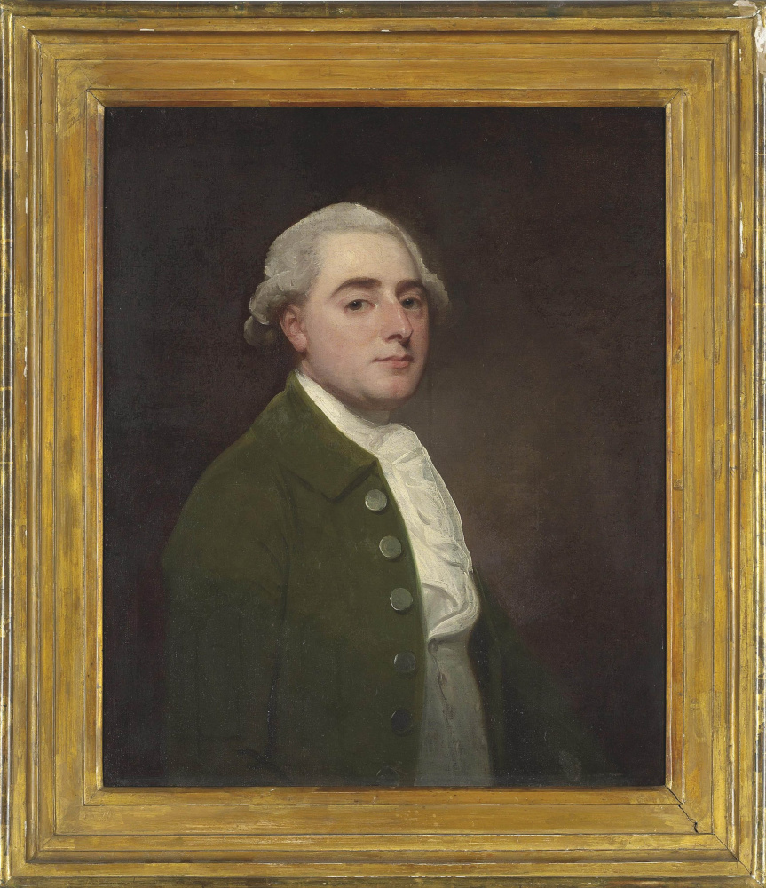 Gentleman in Green (Portrait of Mr. Light from Calvendon)