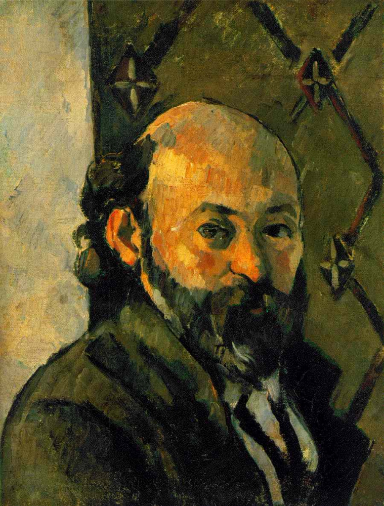 Paul Cezanne. Self-portrait