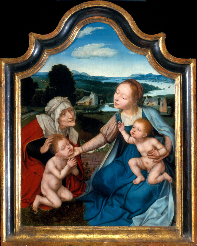 Virgin Mary and Christ with Saint Elizabeth and John the Baptist