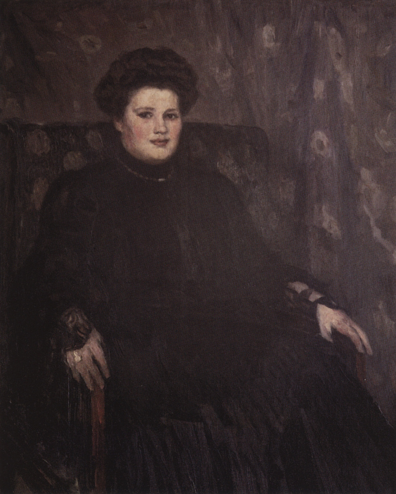 Vasily Surikov. Portrait Of A. N. Tretyakova