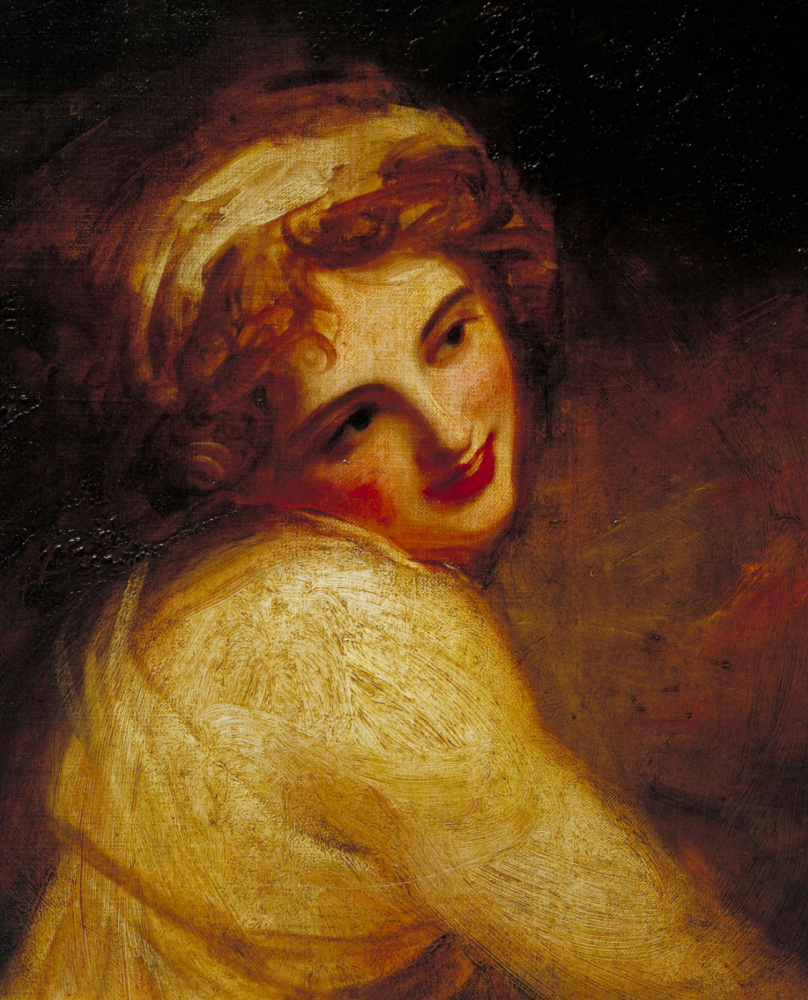 George Romney. Portrait of Lady Hamilton