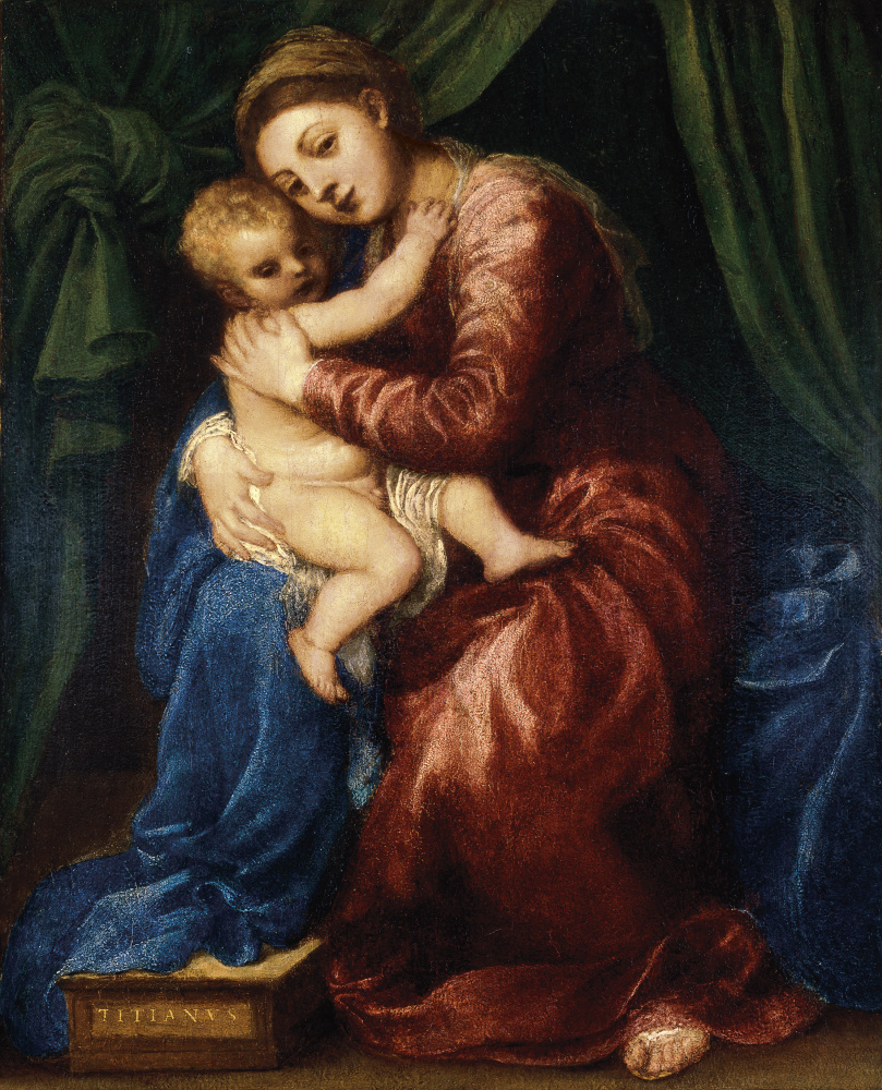 Titian Vecelli. Madonna et Enfant