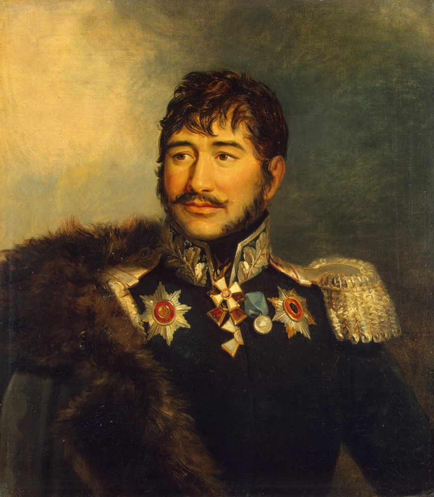 George Dow. Portrait Of Gabriel Shevardnadze Lukovkina