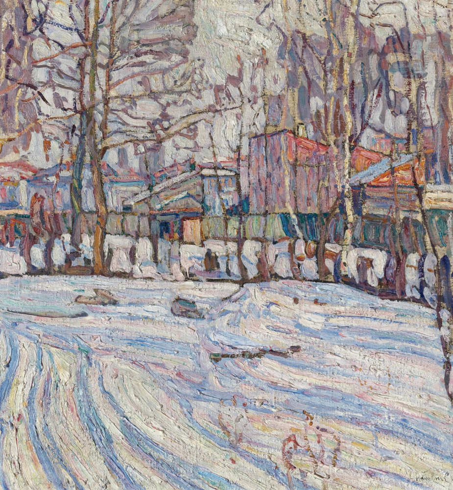 Abram Anshelevich Manevich. Winter