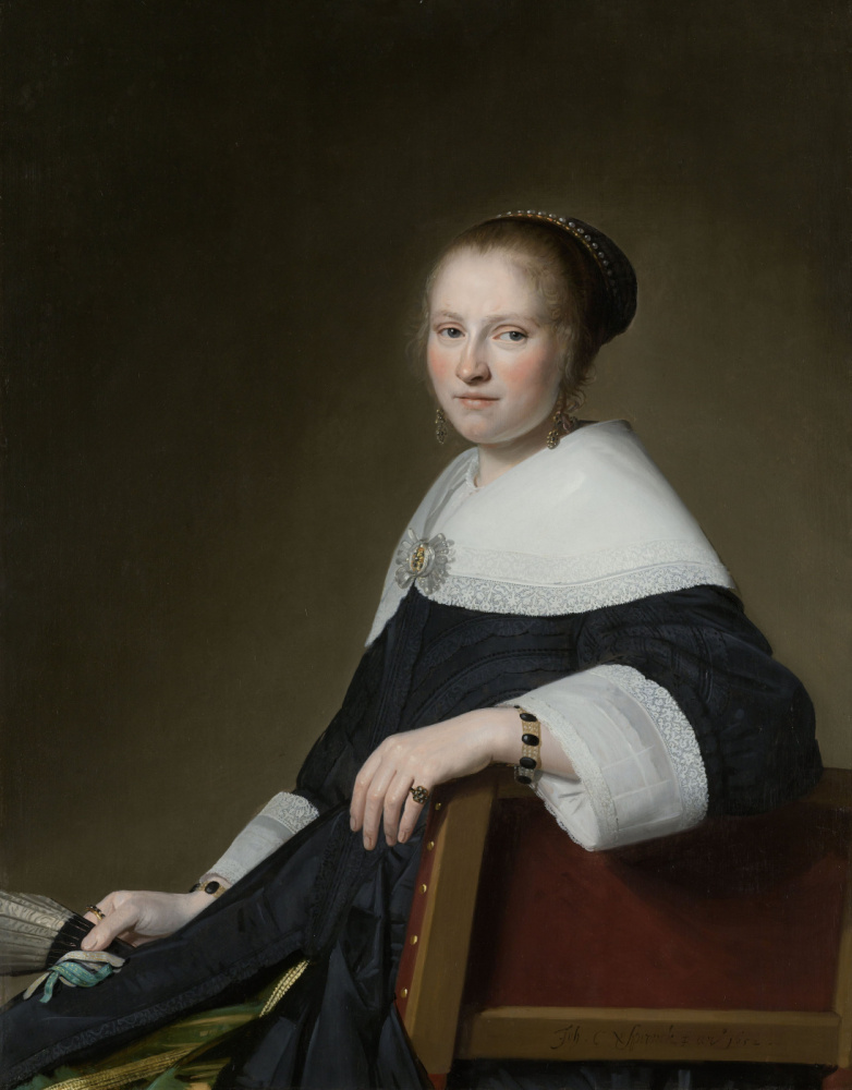 Ian Cornelis Versprop. Portrait Of Mary Strip