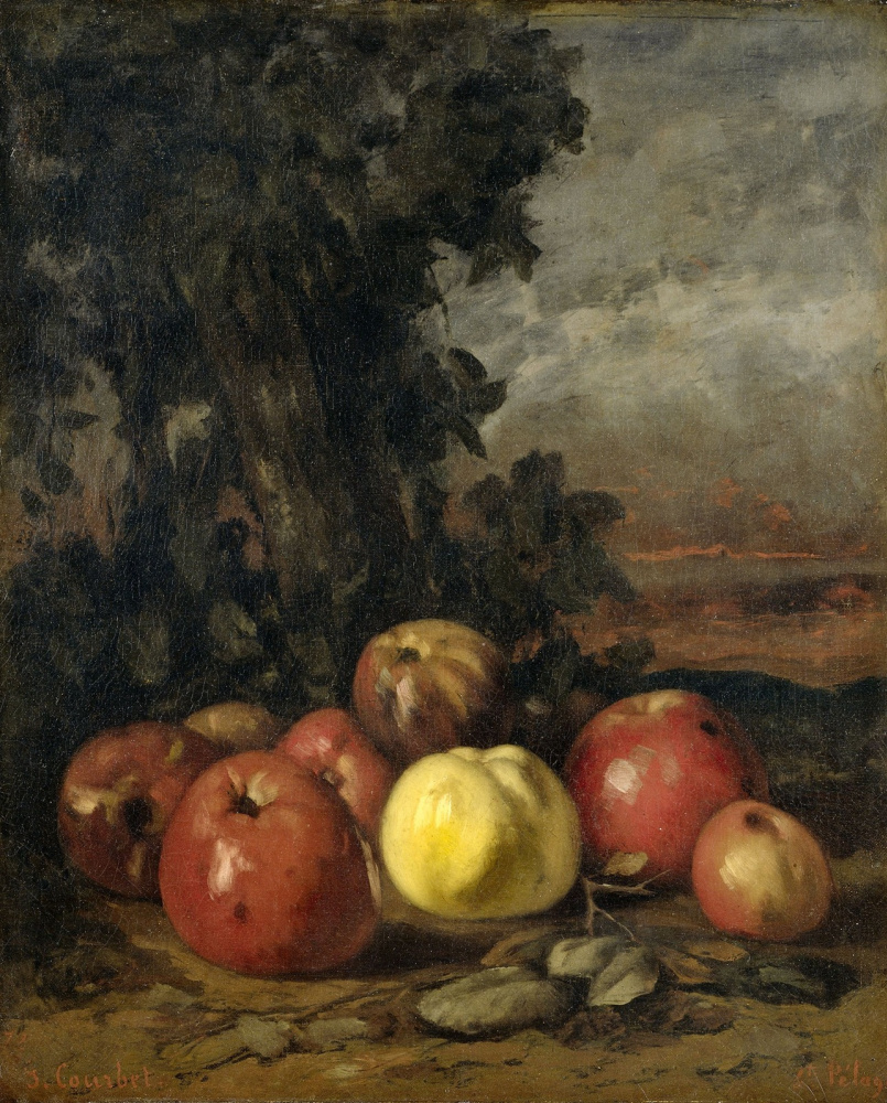 Gustave Courbet. Still life with apples