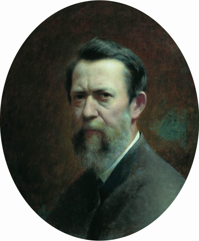 Fedor Andreevich Bronnikov. Self portrait. 1889