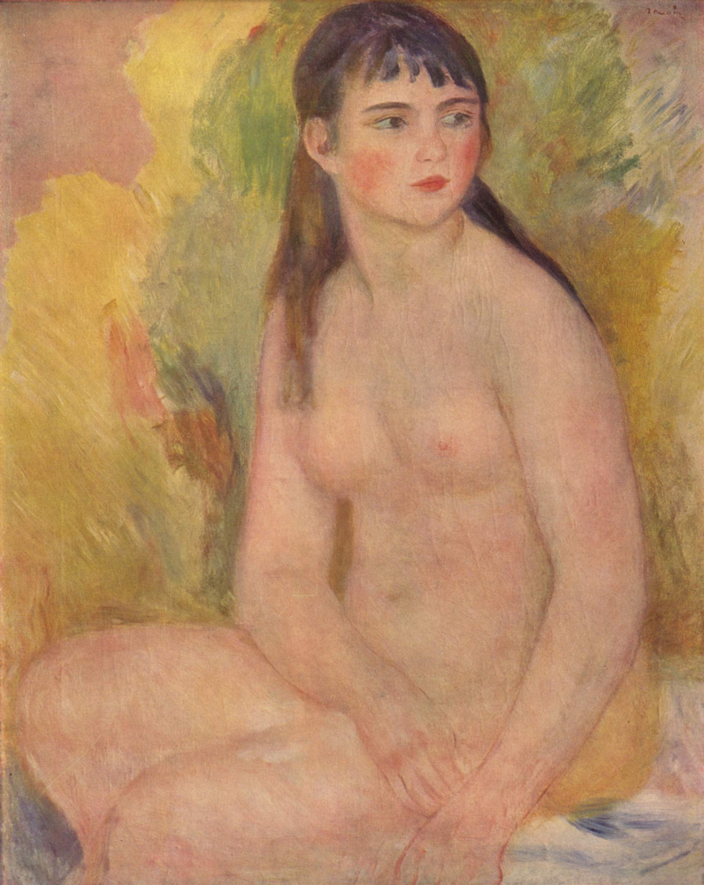 Pierre-Auguste Renoir. Nude