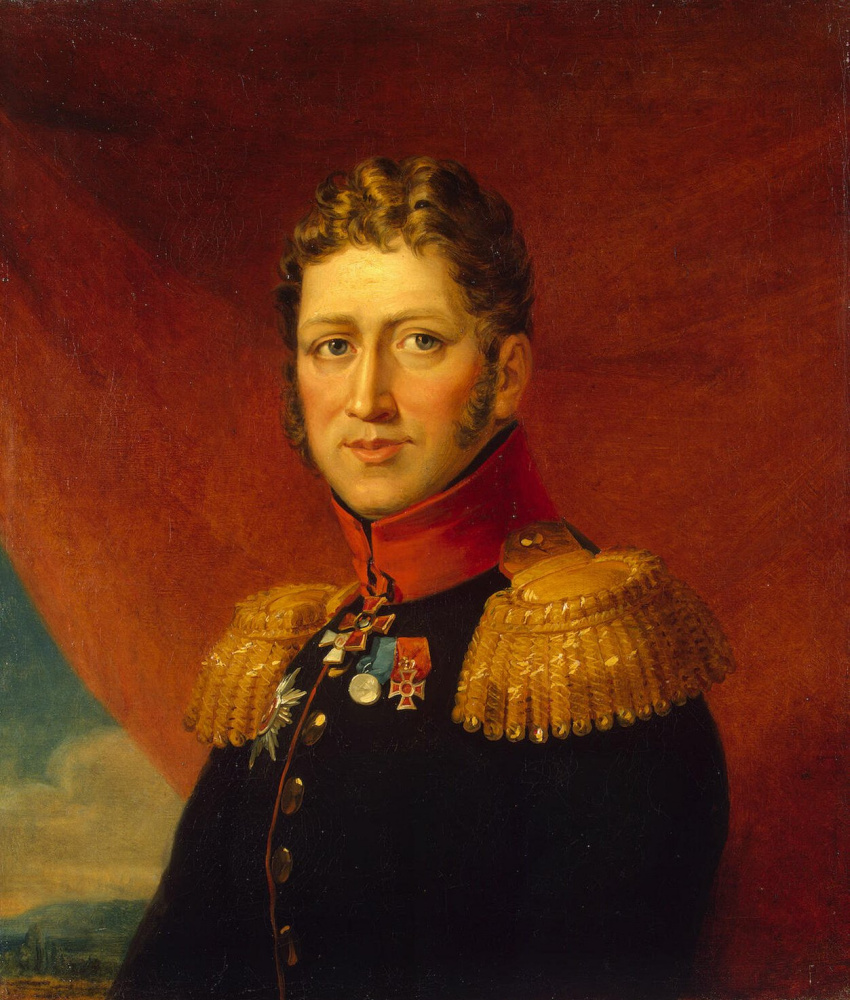 George Dow. Portrait of Fyodor Vasilyevich (Dietrich Jacob) Teil-van-Seraskerken
