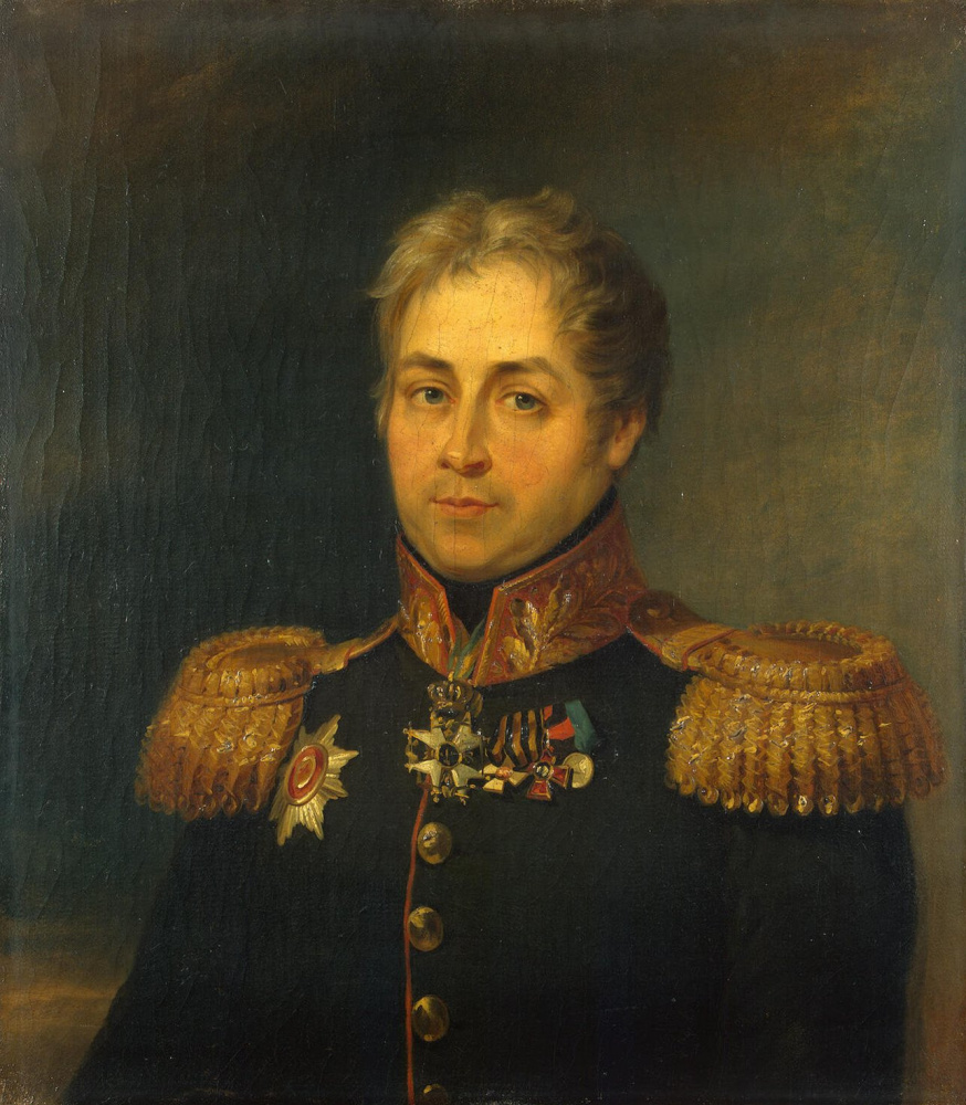 George Dow. Portrait Of Iosif K. Sokolovsky