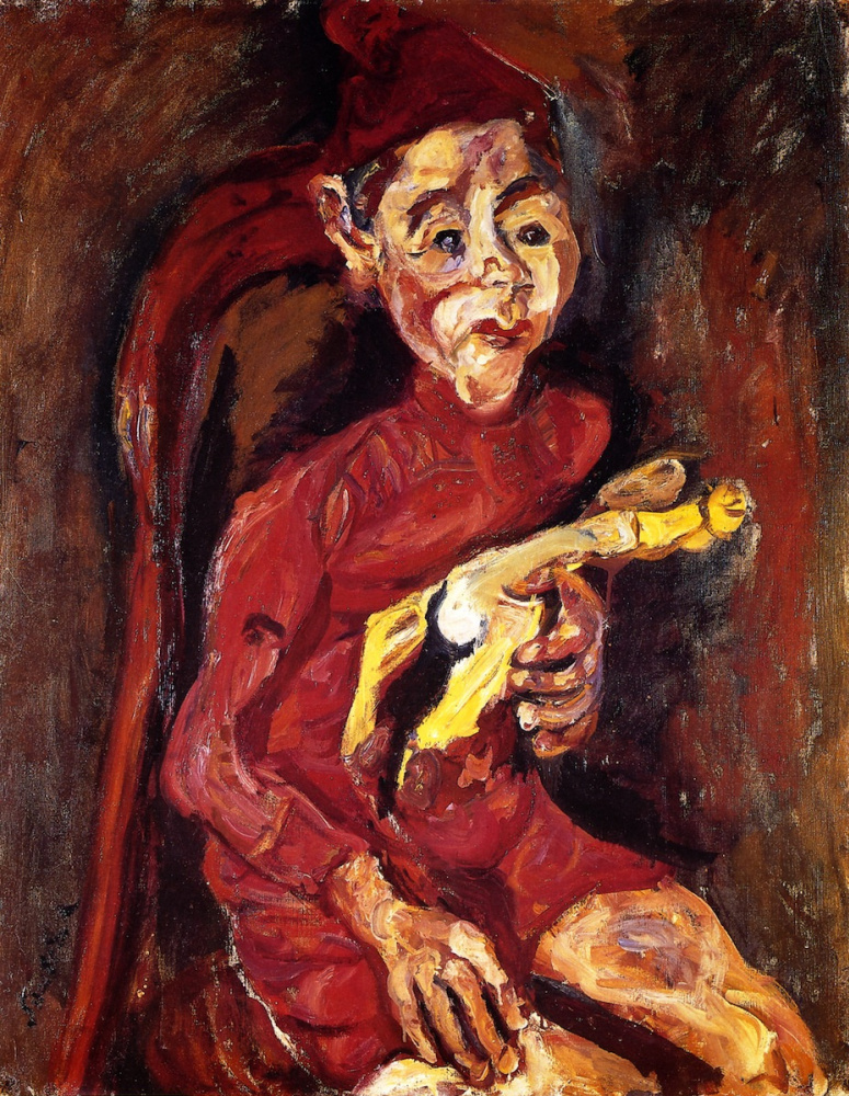 Chaim Soutine. Child with a toy