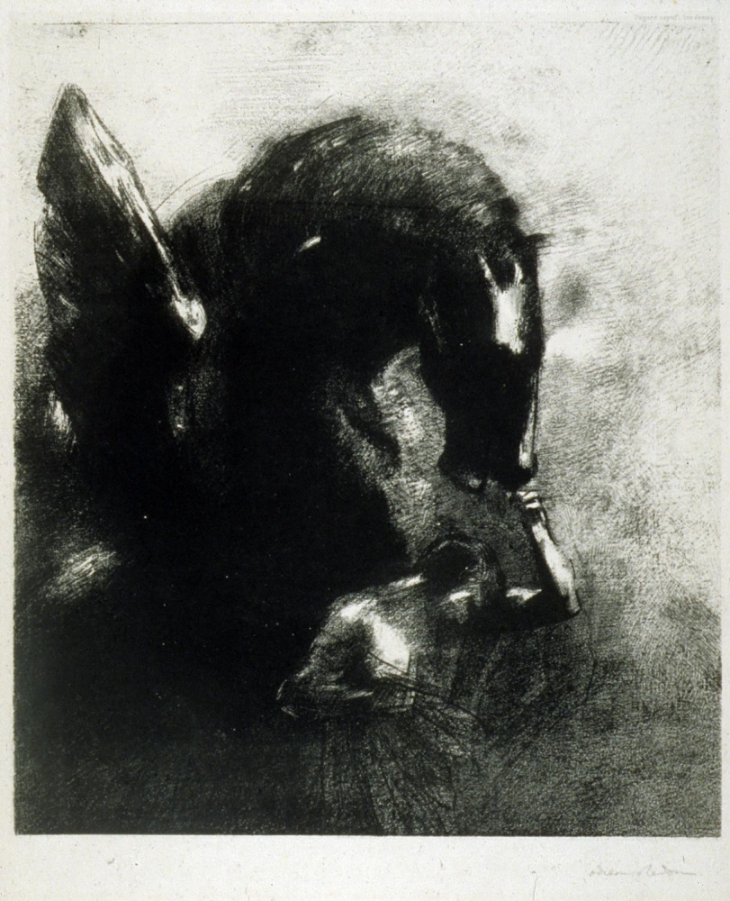 Odilon Redon. The Captive Pegasus