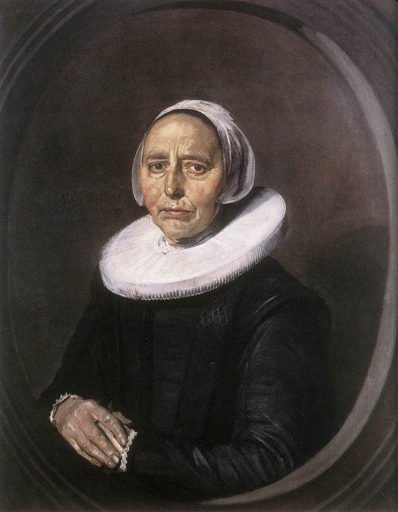 Frans Hals. Portrait of an unknown woman