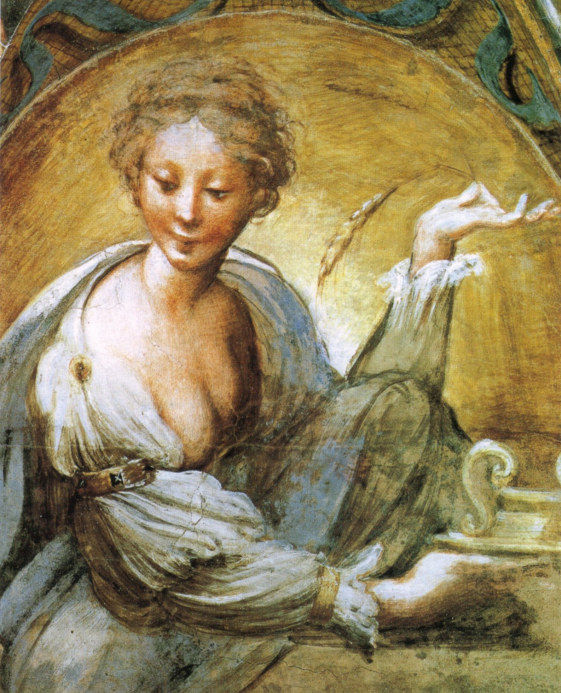 Francesco Parmigianino. The story of Diana and Actaeon. Fragment