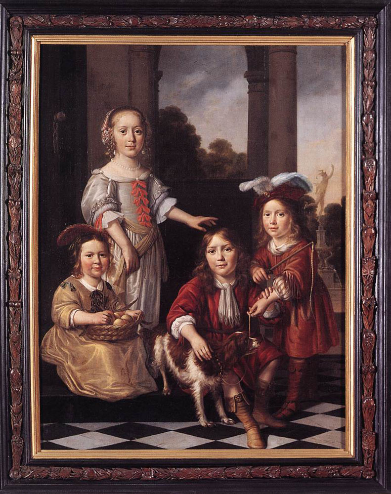 Nicholas Mas. Four children