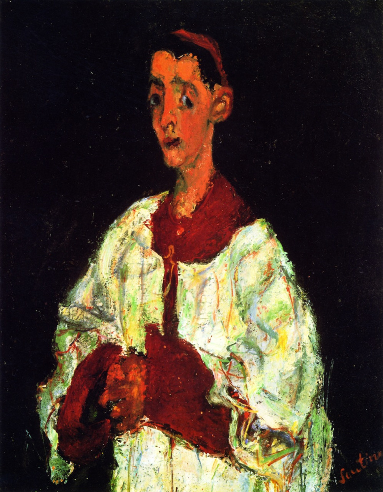 Chaim Soutine. Boy-chorister