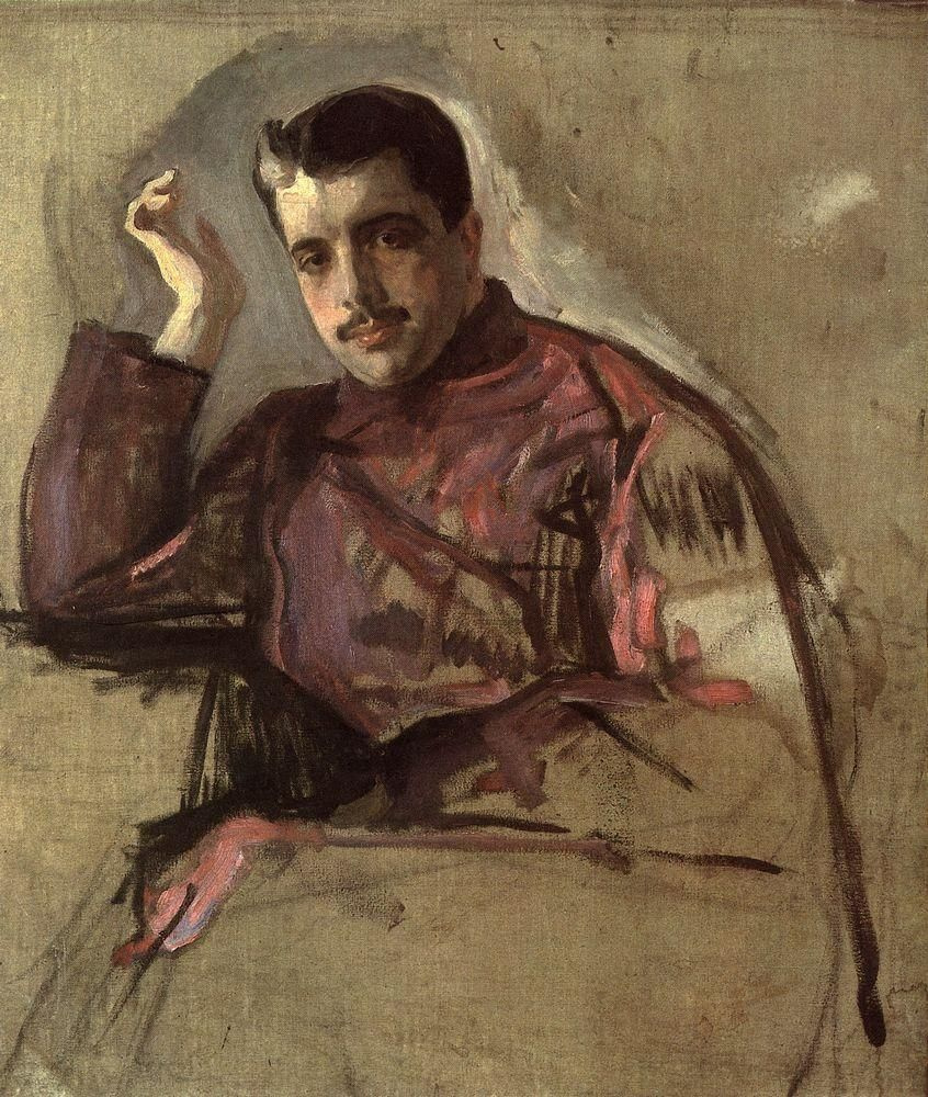 Valentin Aleksandrovich Serov. Portrait Of Sergei Diaghilev
