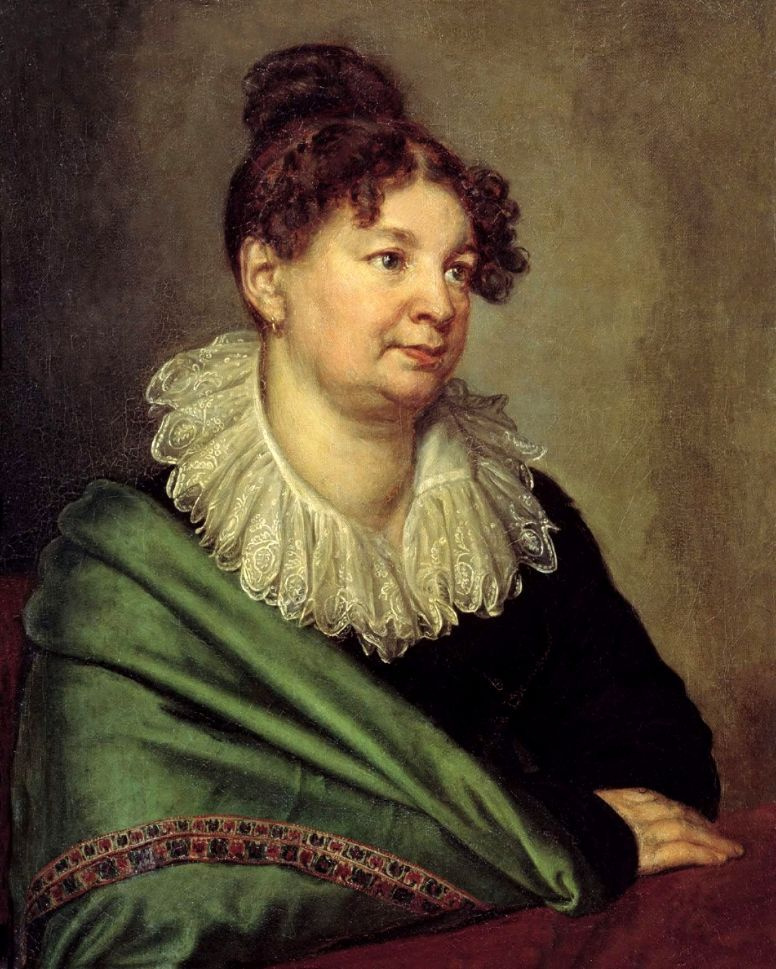 Alexander Grigorievich Varnek. Portrait Of Catherine Borisovny Akhverdova