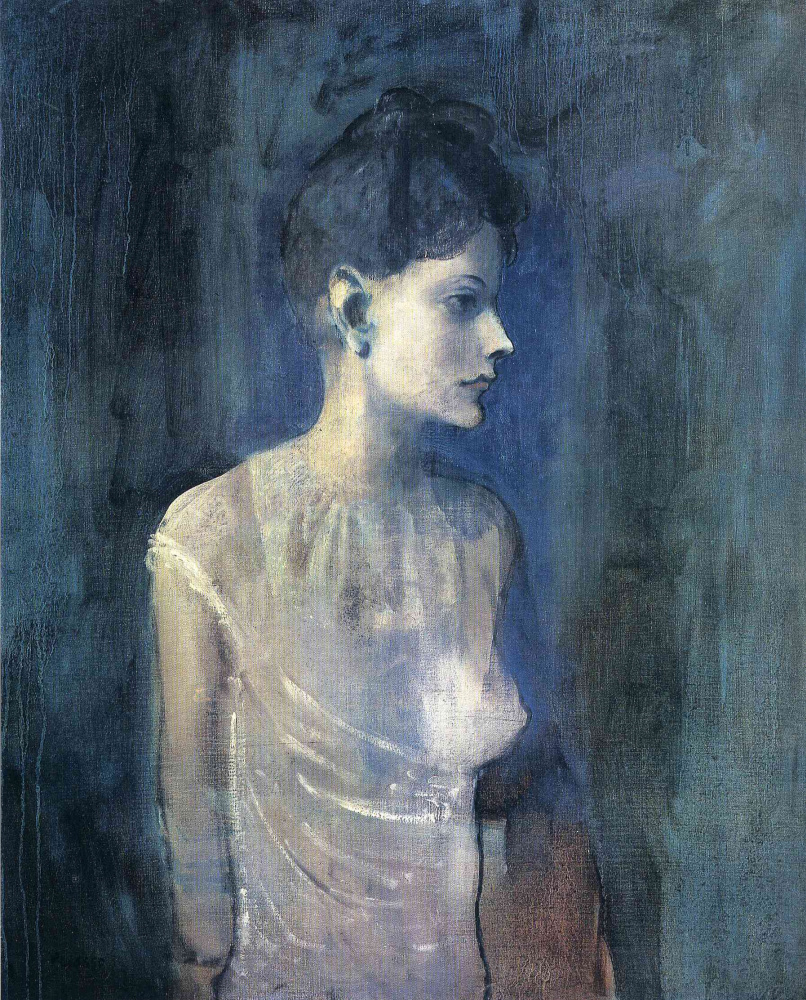 Pablo Picasso. Girl in a shirt