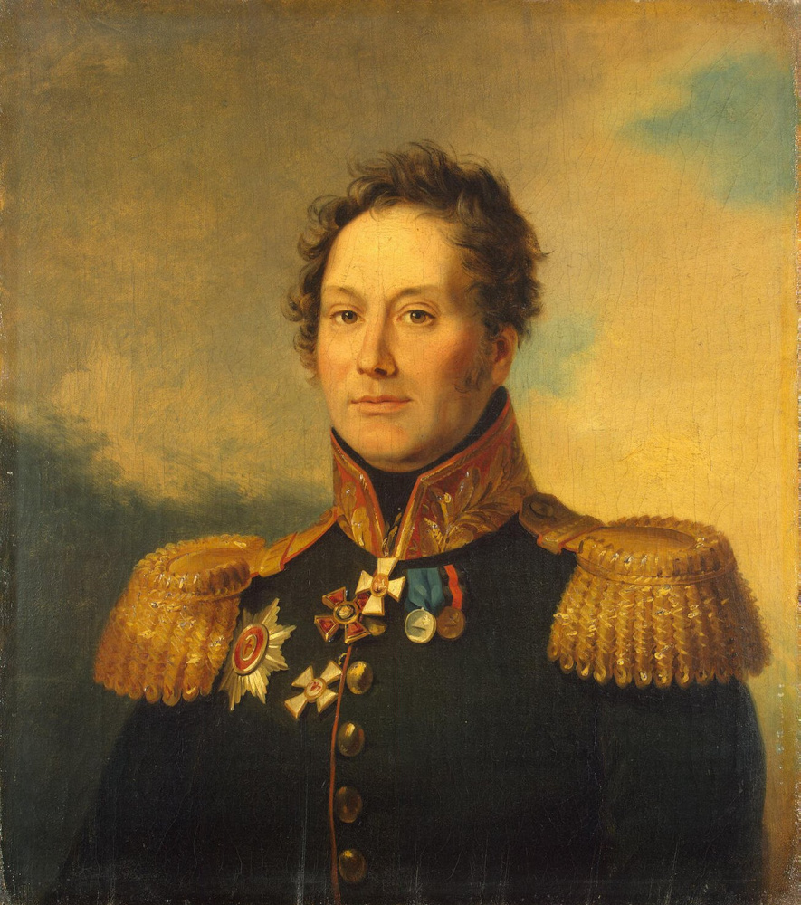 George Dow. Portrait Of Moisey I. Karpenko