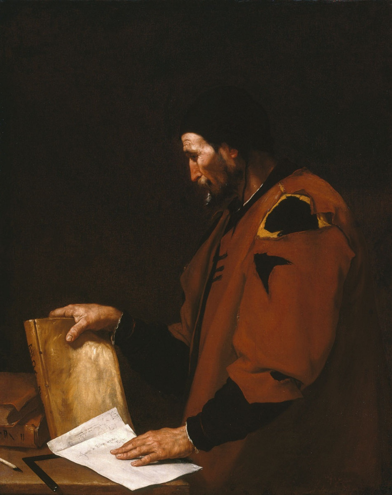 Jose de Ribera. Aristotle