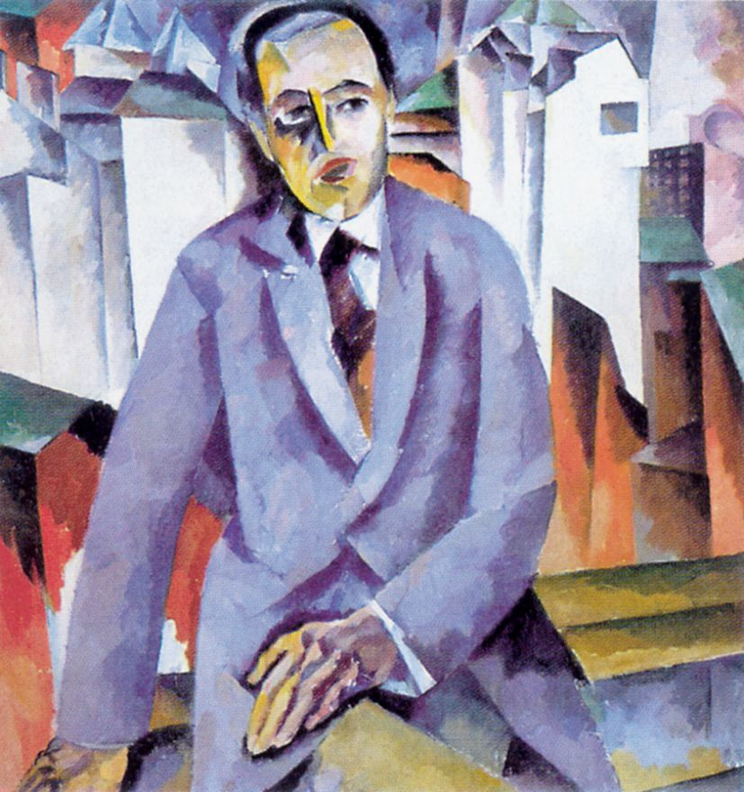 Aristarkh Lentulov. Portrait Of A. Y. Tairov