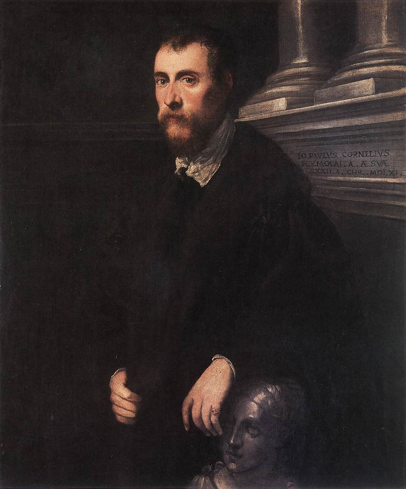 Jacopo (Robusti) Tintoretto. Portrait of Giovanni Paolo Cornaro