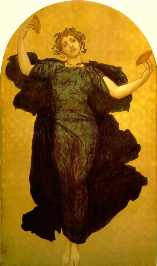 Frederic Leighton. Dance with plates
