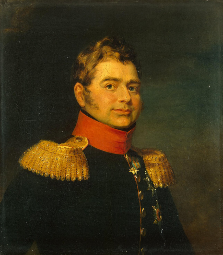 George Dow. Portrait Of Sergei Yakovlevich Repnikova