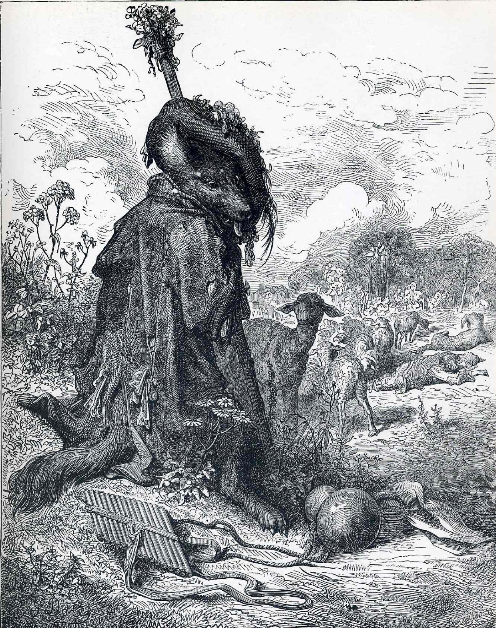 Buy a digital copy: Paul Gustave Dore - Illustration to the fables