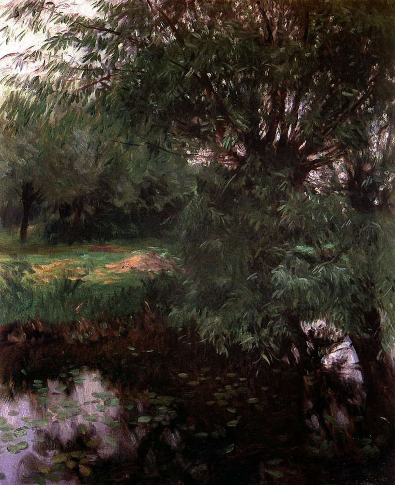 John Singer Sargent. A quiet backwater in Wargrave