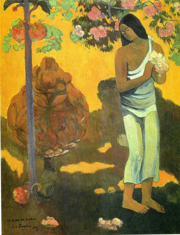 Paul Gauguin. The Month Of Mary