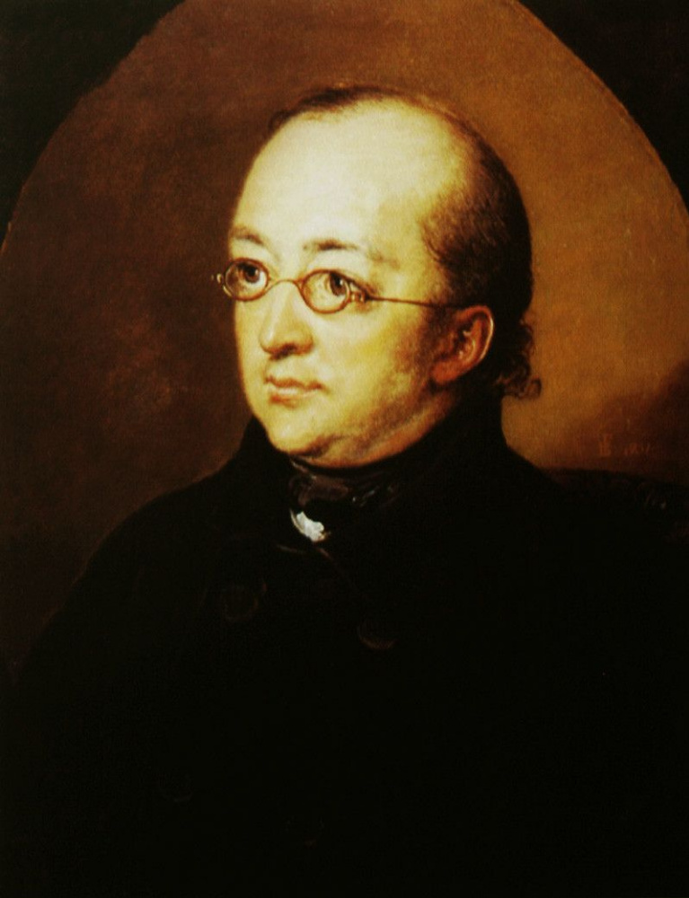 Vasily Tropinin. Portrait of Dr. Nikolai Ivanovich Bera