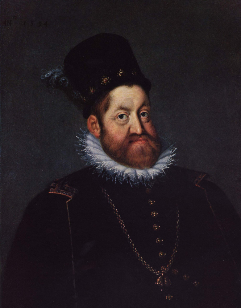 Йозеф Хайнц  Старший. Портрет императора Рудольфа II