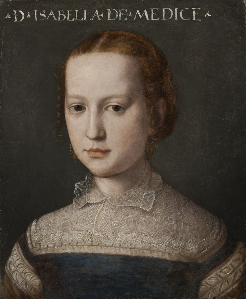 Agnolo Bronzino. Isabella de' Medici