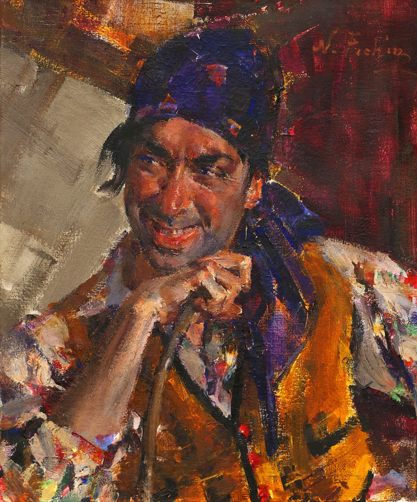 Nikolay Ivanovich Feshin. Antonio Triana nell'immagine di uno zingaro