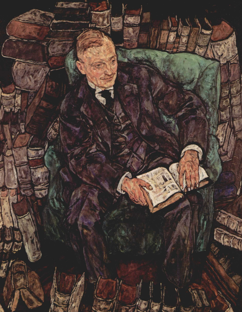 Egon Schiele. Portrait Of Hugo Koller