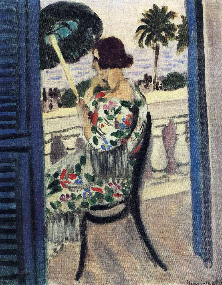 Henri Matisse. Girl under an umbrella
