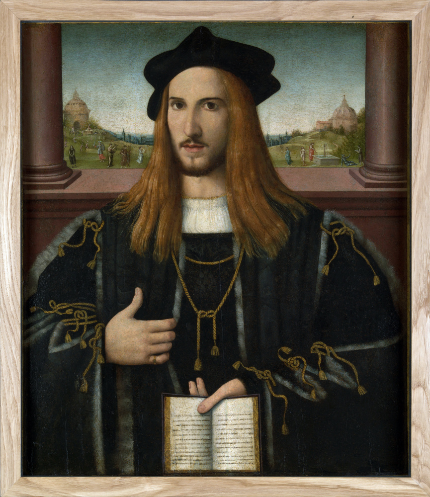 Loschi Bernardino. Portrait Of Alberto PIO