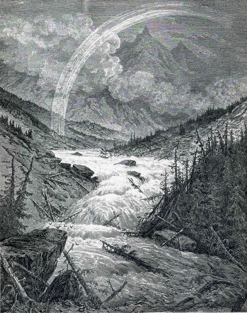 Paul Gustave Dore. Tributaries of the Mississippi