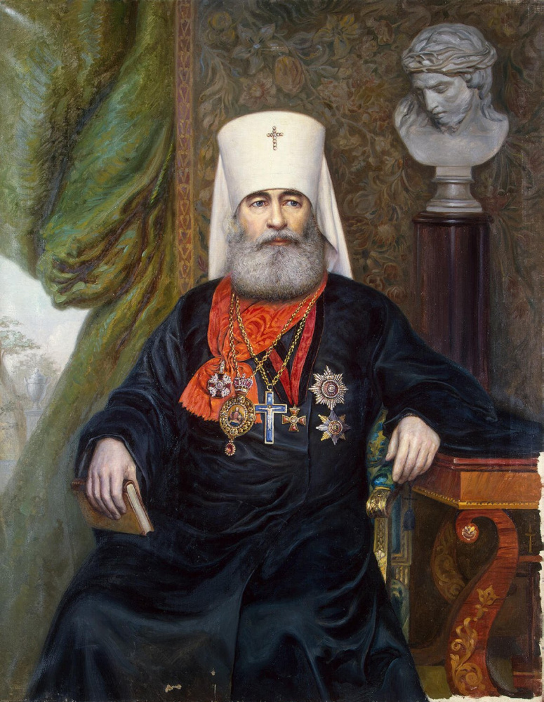 Andrey Andreevich Karelin. Portrait of Metropolitan Anthony