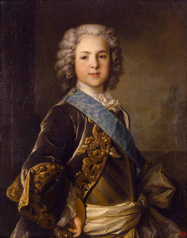 Louis Tokke. Portrait of the Dauphin Louis