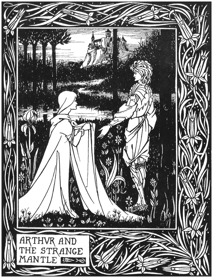 Aubrey Beardsley. Death of Arthur