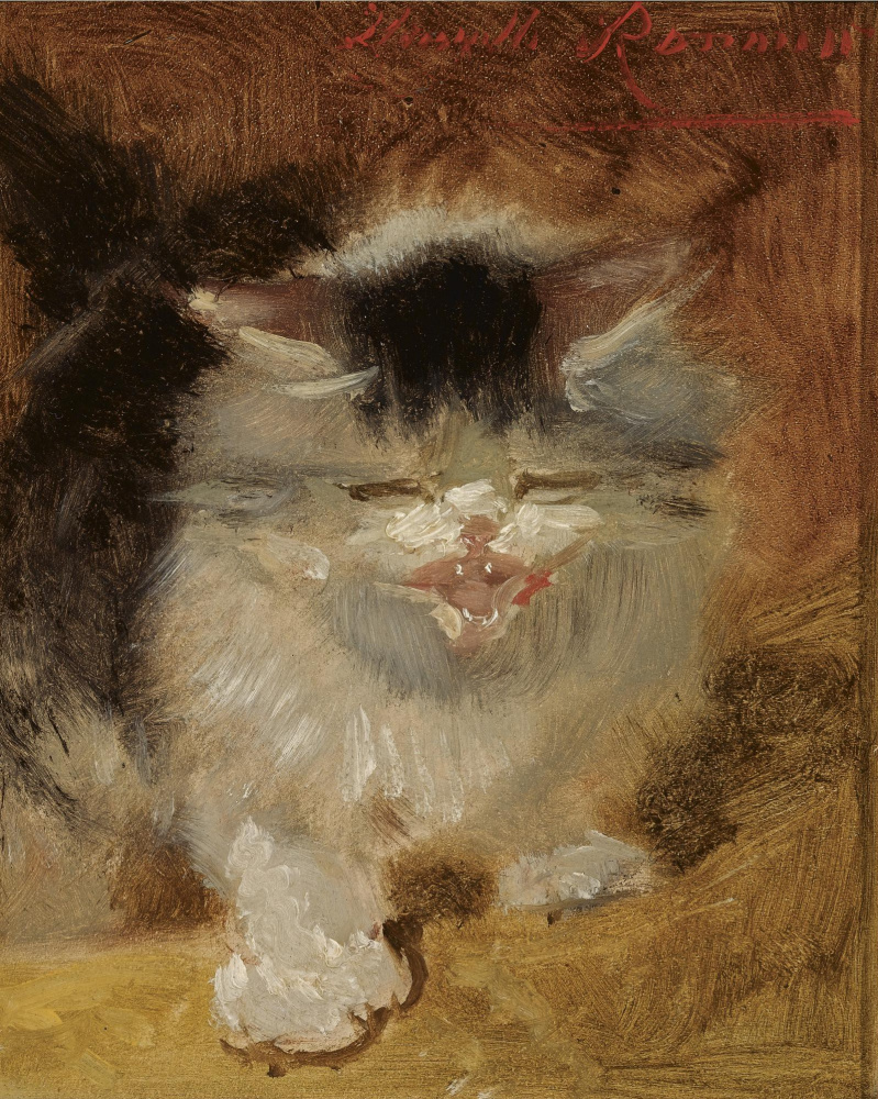 Henrietta Ronner Knip. The evil little kitty