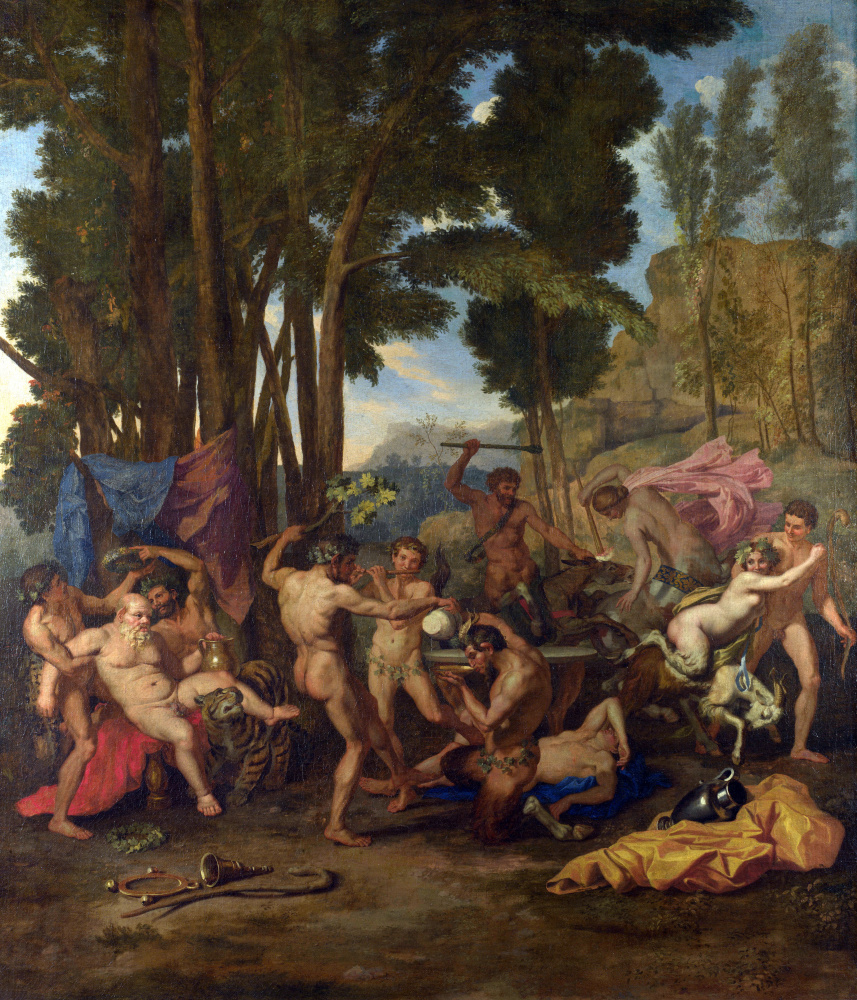 Poussin Nicola After. The Triumph Of Silenus