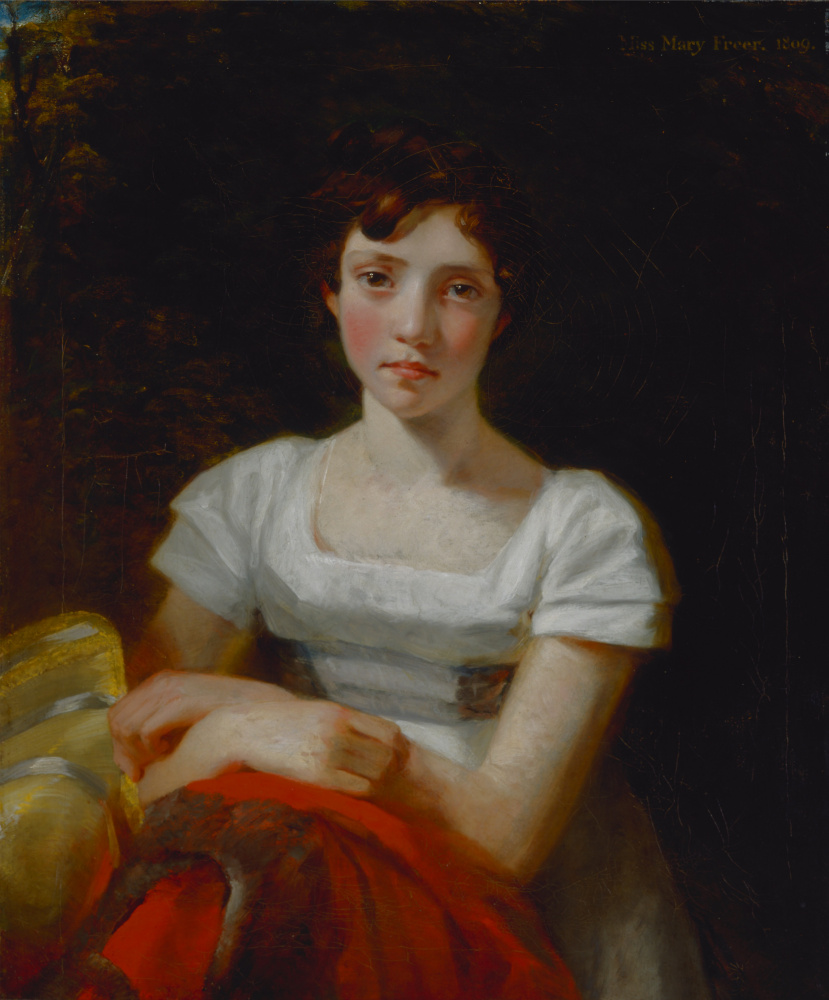 John Constable. Portrait of mary freer