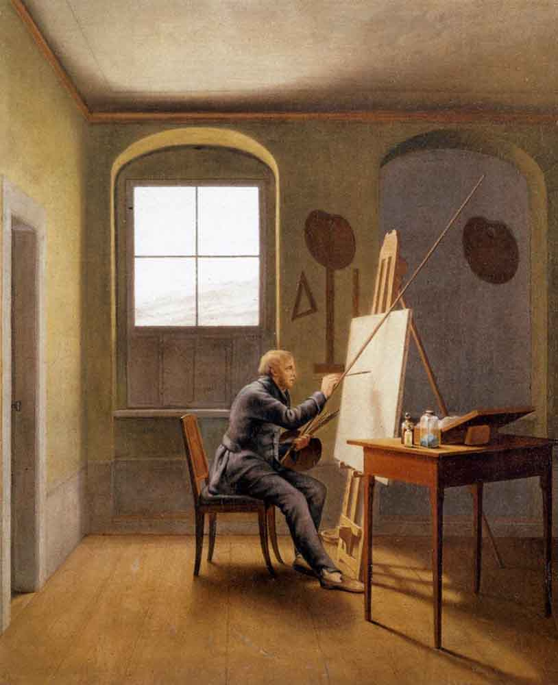 Georg Friedrich Kersting. Studio