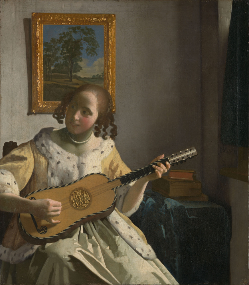 Jan Vermeer. Guitarist