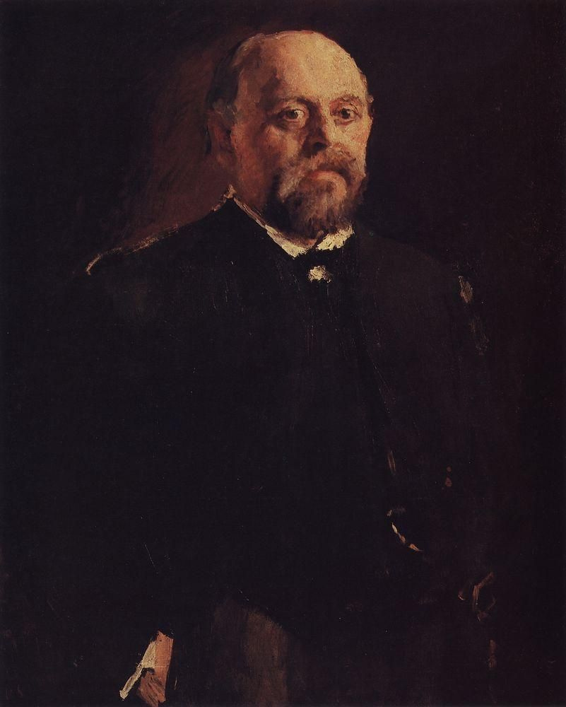 Valentin Aleksandrovich Serov. Portrait Of S. I. Mamontov