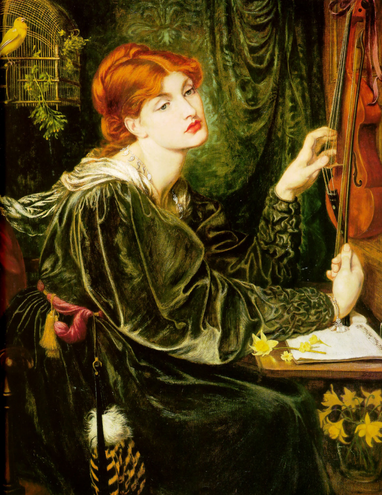 Dante Gabriel Rossetti. Veronica Veronese
